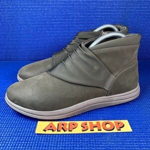 CLARKS CLOUDSTEPPERS BREEZE DUSK  Women`s Size 8M Olive Green Bootie 27975